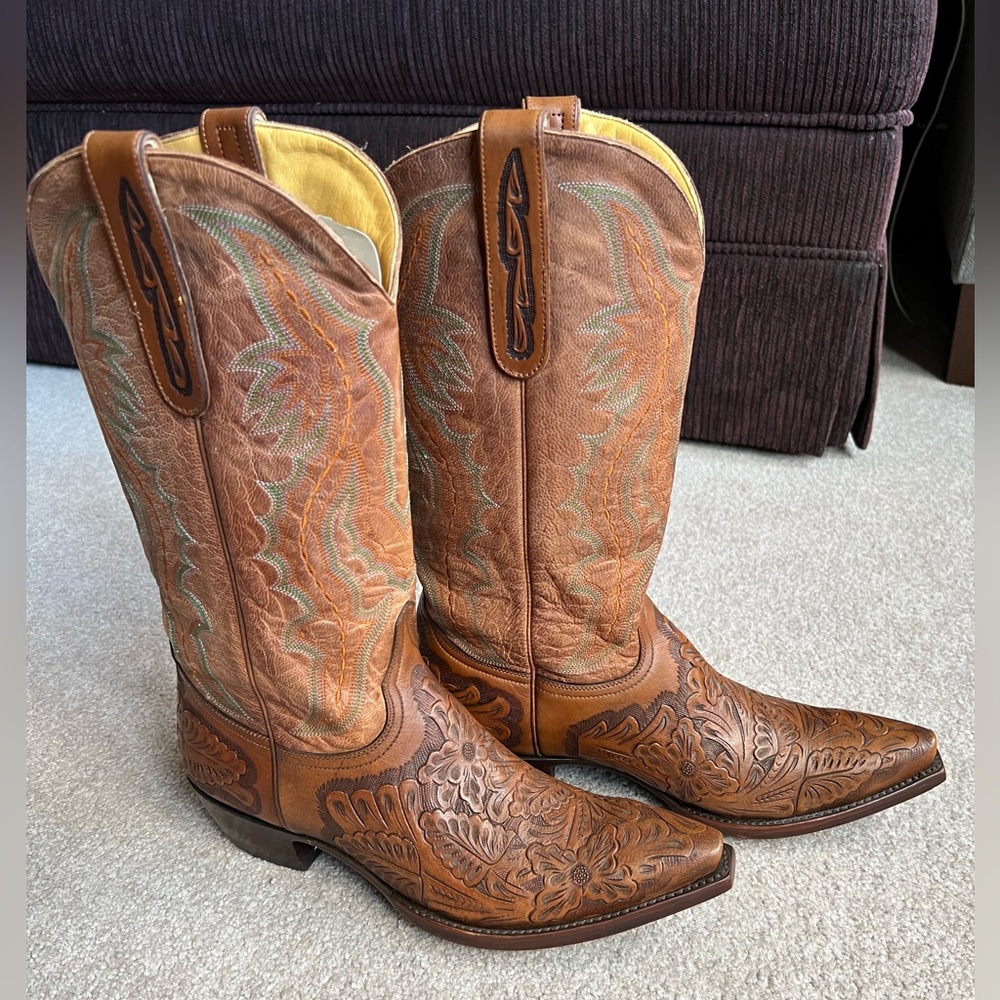 Price firm- Old gringo 10 western cowboy cowgirl tooled boots